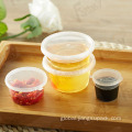 Plastic Sauce Cup 2OZ Transparent Disposable Plastic Sauce Cup Factory